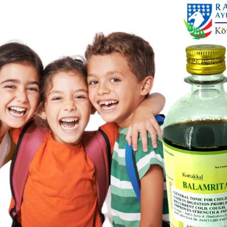 Kottakkal Balamritam | Kids Tonic | Promotes Growth, Immunity & Appetite in Children - 450ml