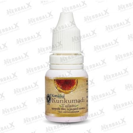 Kottakkal Kumkumadi Tailam | Skin Brightening | Treat Acne | Control white & blackheads - 10 ml
