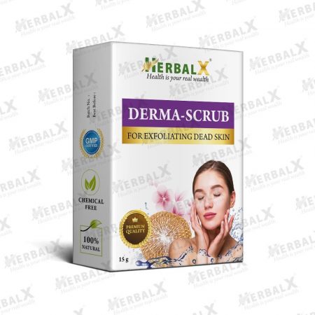 HerbalX Derma Scrub for Exfoliating Dead Skin