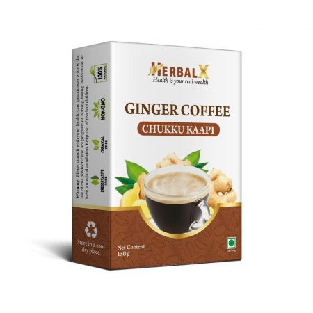 HerbalX Ginger Coffee (Chukku Kapi) | Cough & Cold | Sore Throat | Indigestion - 150 g