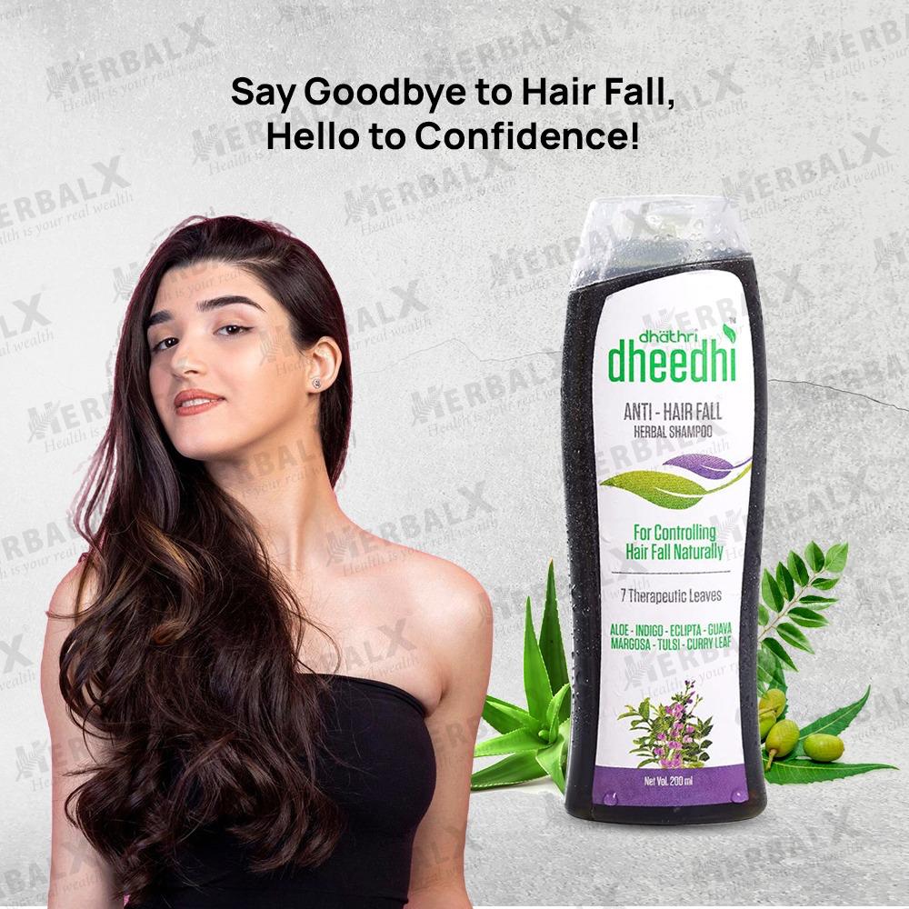 Dhathri Anti Hairfall Shampoo | Hair Fall Control | Hair Growth | Sulfate Free - 200ml - Image 2