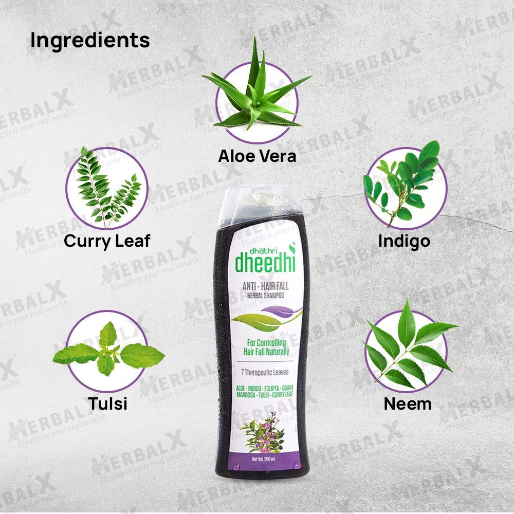 Dhathri Anti Hairfall Shampoo | Hair Fall Control | Hair Growth | Sulfate Free - 200ml - Image 4