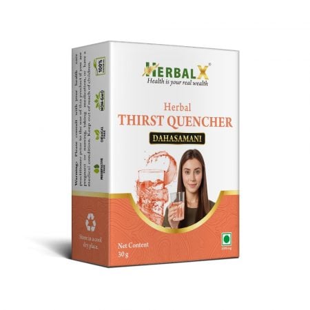 HerbalX Dahasamani I Thirst Quencher Herbal Drink | Promotes Easy Digestion -  30gms