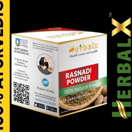 HerbalX Rasnadi Powder | Relieves Cough, Cold, Running Nose, Headache & Sinusitis - 30 gm