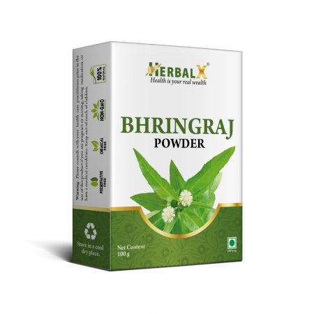 HerbalX Bhringraj | Healthy Hair Growth | Eclipta Alba Powder 100 g