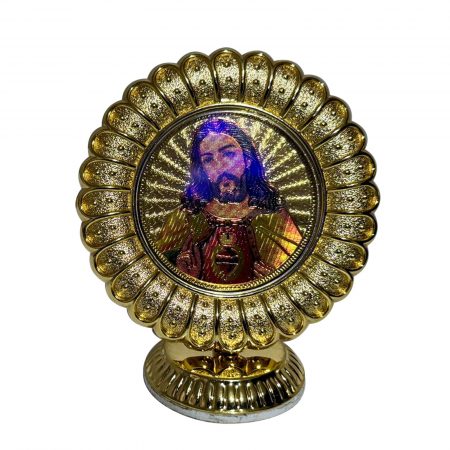Car Dashboard Stand, Jesus Car Stand, Christian Car Stand, Office Study Table Stand - Jesus, Weight:66 g