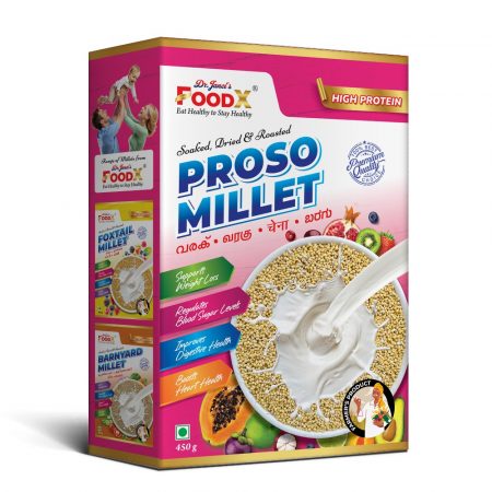 FoodX Proso Millet | Healthy Digestion | Heart Health | Nutrient Rich - 450 g