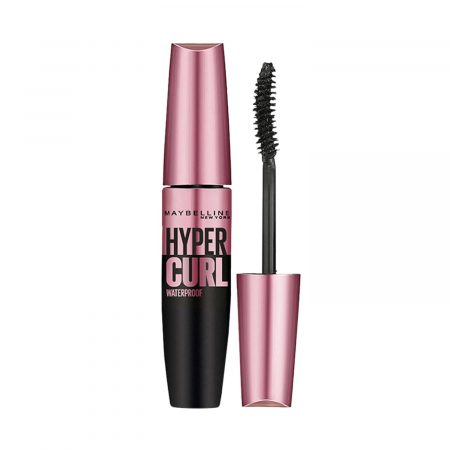 Maybelline New York Mascara | Highly Pigmented Colour | Long-lasting | Waterproof | Hypercurl | Black - 9.2ml