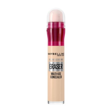 Maybelline Instant Age Rewind Dark Circles Treatment Concealer |  With Goji Berry & Haloxyl | Erase dark circles & fine lines | Long Lasting Concealer, Ivory| 6g